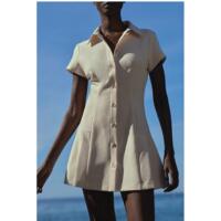 ZA Foreign Trade Export 2674870 Women's Tennis College Style Button Decoration POLO Dress 2674507
