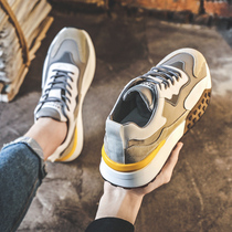 Shoes mens trendy shoes summer breathable Mens shoes 2021 New Sports Leisure high shoes father shoes mens ins tide