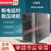 Sand C3KS UPS uninterrupted power supply 3KVA 2400W online computer server regulatory output battery