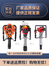 Копер 打桩机 植桩机 汽油 小型 手持