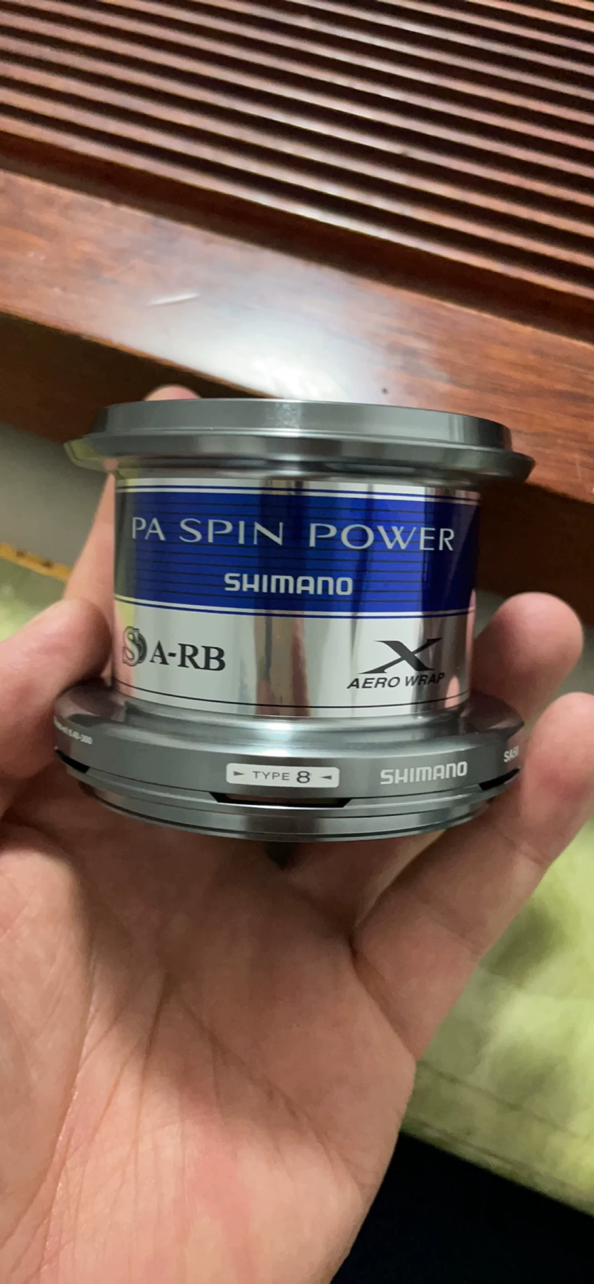 Шимано Джоб Power Aero SPIN дальнего действия двойная линия двойная линия двойной линии якорь кастет рыболовный wheel и рыболовный wheel
