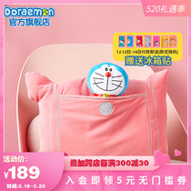 Aimovie Authorised with Doraemon A Dream New Pink Super Soft Pillow Comfort Office Afternoon Nap Pillow pink Cute Back Cushion Pillow