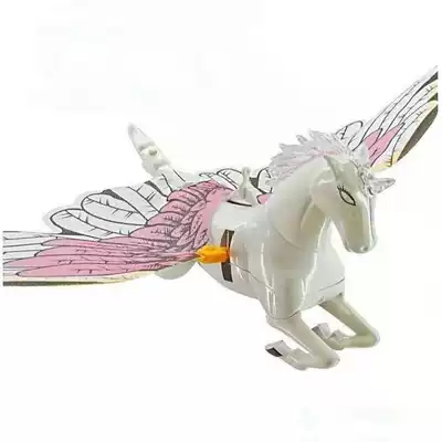 Electric doll Music Pegasus battery Children hanging wire Luminous circling Pegasus with lights with sounds Stall toys
