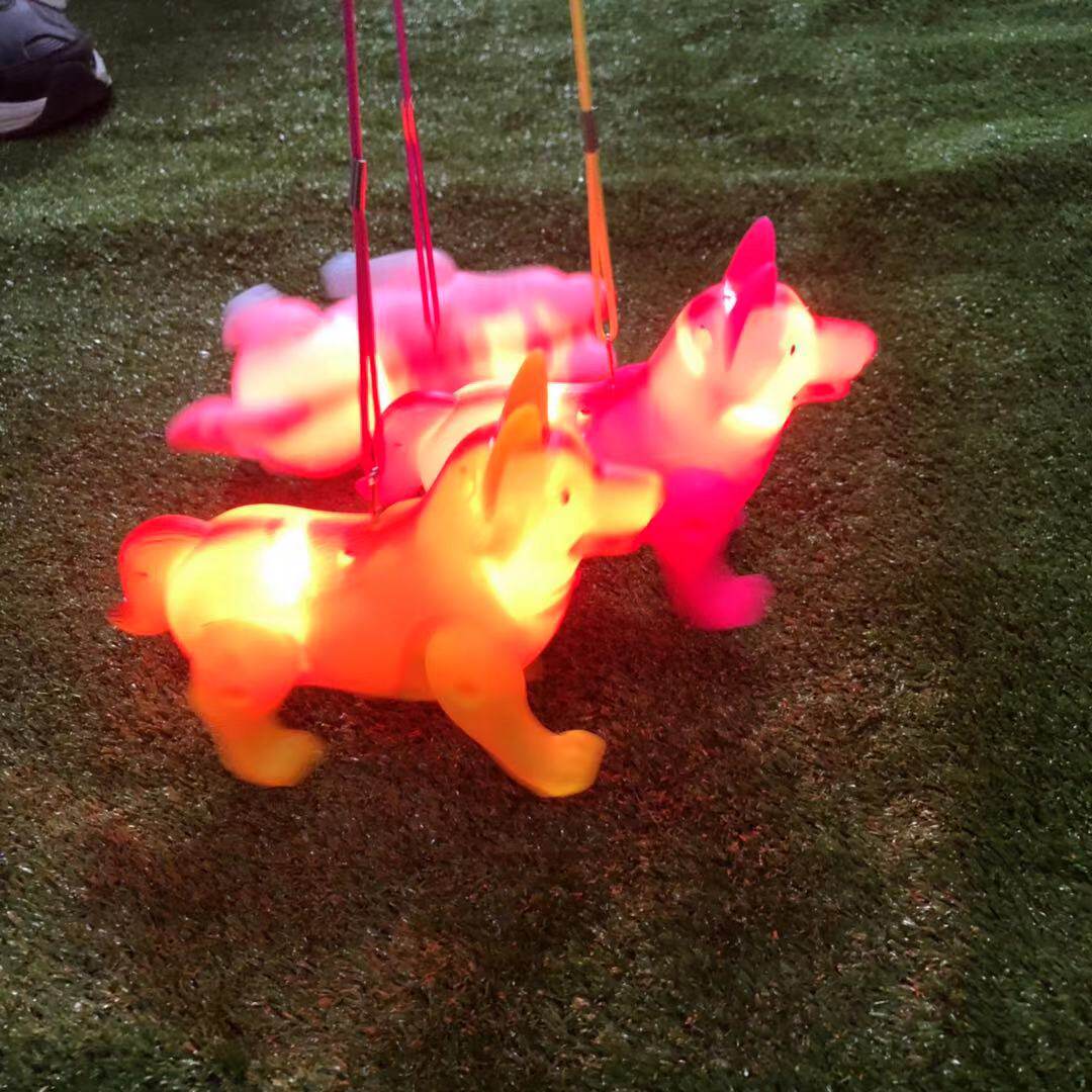 Lead Leash Dog Shake the same child Electric luminous music Soul walking Will called Puppy stall Toys 1-3