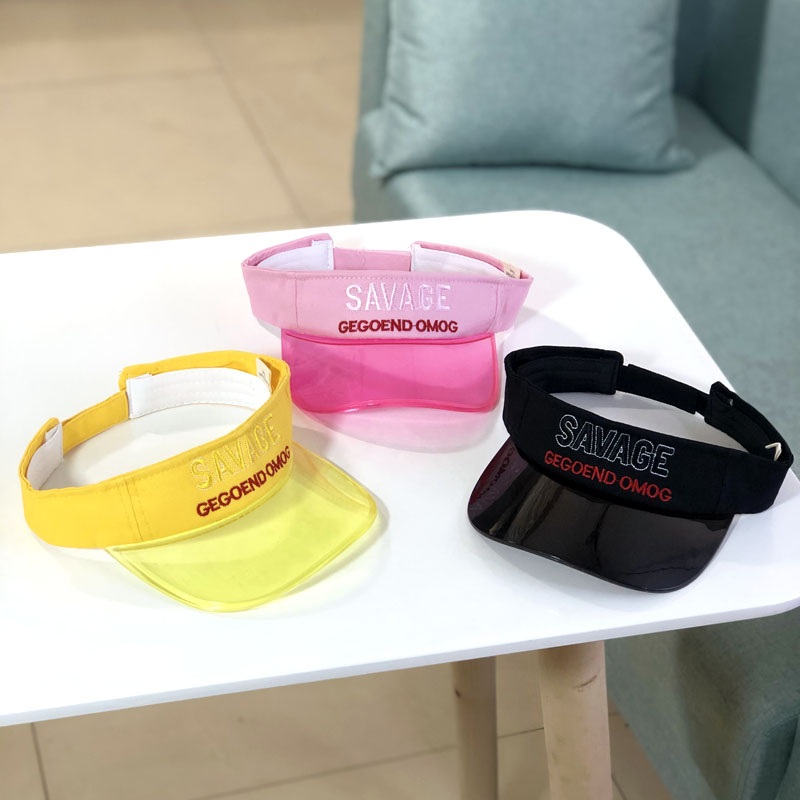 2020 new boy hat Korean version of the girl alphabet sun visor summer children travel sunscreen empty top hat baby