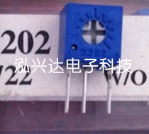 3362S-1-202 2K resistance straight-in adjustable potentiometer variable resistor fine-tuning potentiometer 2k