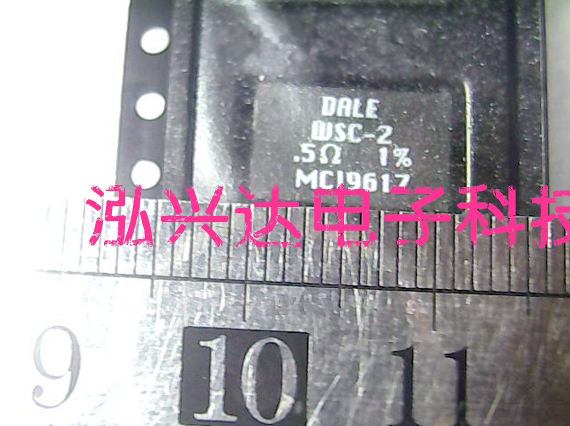 WSC0002R5000FEA DALE WSC-2 0 5R 1% 2W 4528 Original SMD wire wound resistor