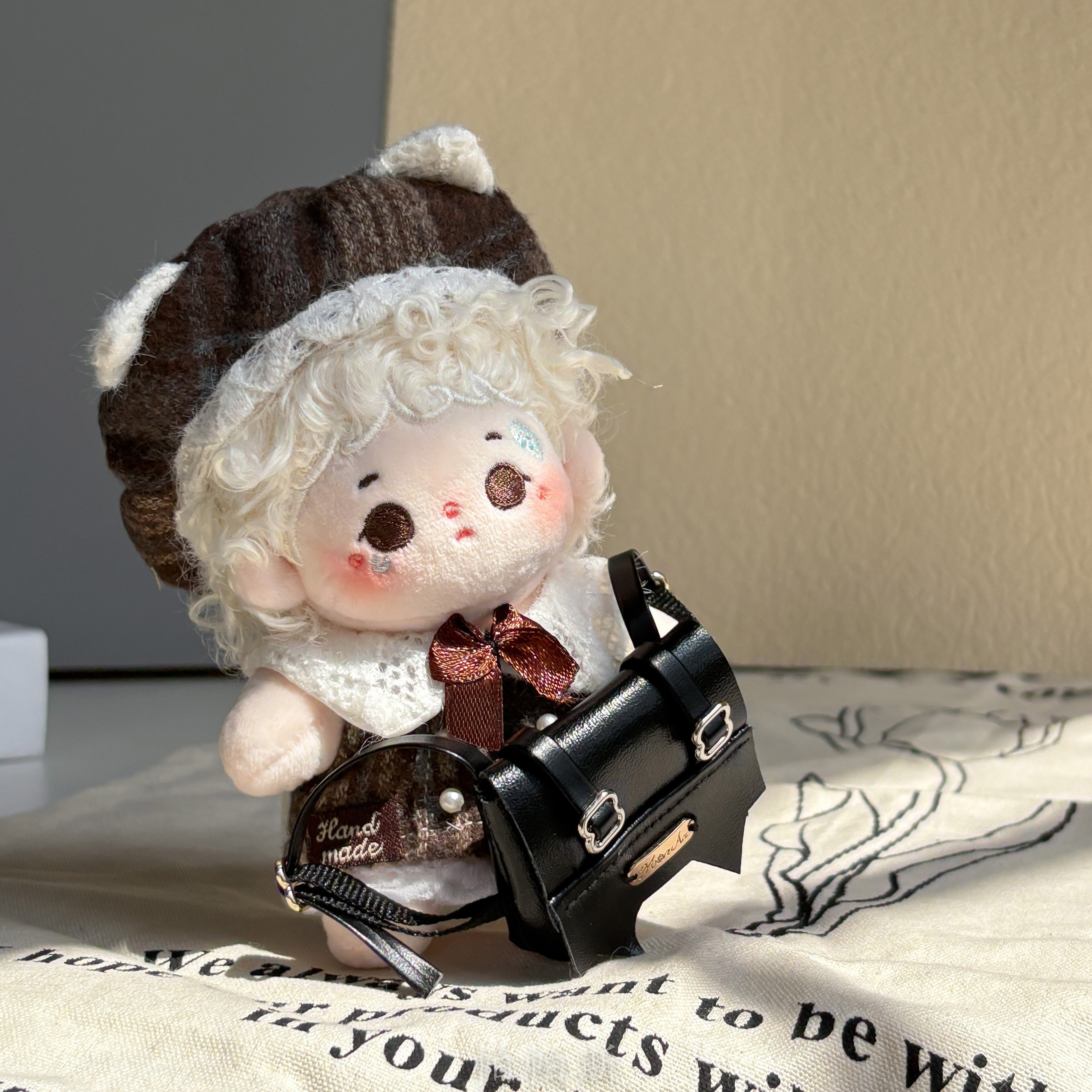 喵喵学院】校园风10cm娃衣，萌宠必备！🌟-棉花娃娃毛绒玩具娃衣-淘宝好物网