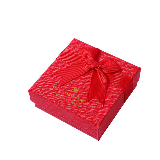 情人节高档戒指耳环手链首饰包装盒项链耳环胸针盒子礼物盒送礼物