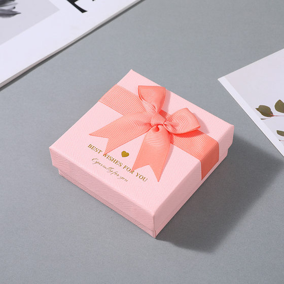 情人节高档戒指耳环手链首饰包装盒项链耳环胸针盒子礼物盒送礼物