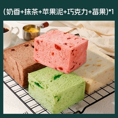 士丹顿多口味动物黄油厚切吐司面包学生营养早餐办公室零食下午茶