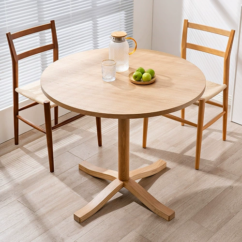 Северный сплошной древесина Круглый столик небольшие квартиры домохозяйственные бревенчатые логарифмические