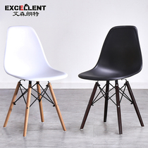 Nordic dining chair modern minimalist chair home back stool manicure dressing desk chair ins net red Eames chair