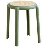 Пластиковый табурет из ротанга, предоставление скандинавским пищевым табуретом.