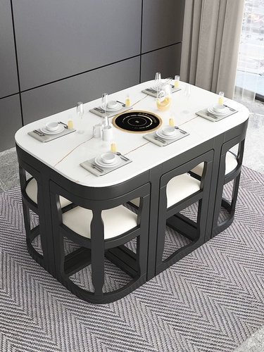 Столовый стол и стул Комбинированная домохозяйственная квартира.