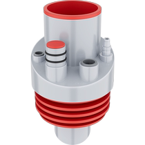 Kitchen sewer pipe three-head kitchen and bathroom dishwasher sink drainage pipe multi-functional anti-odor artifact 685