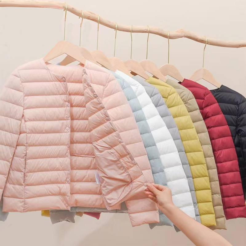 Off-Season Clearance Sale: Lightweight down Jacket for Women, Short Style, 2026 New Autumn/Winter Model, Close-Fitting and Warm Inner Wear Coat