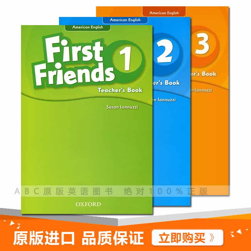 First Friends Early Childhood English Textbook American Edition 1 2 3 Teacher's Book