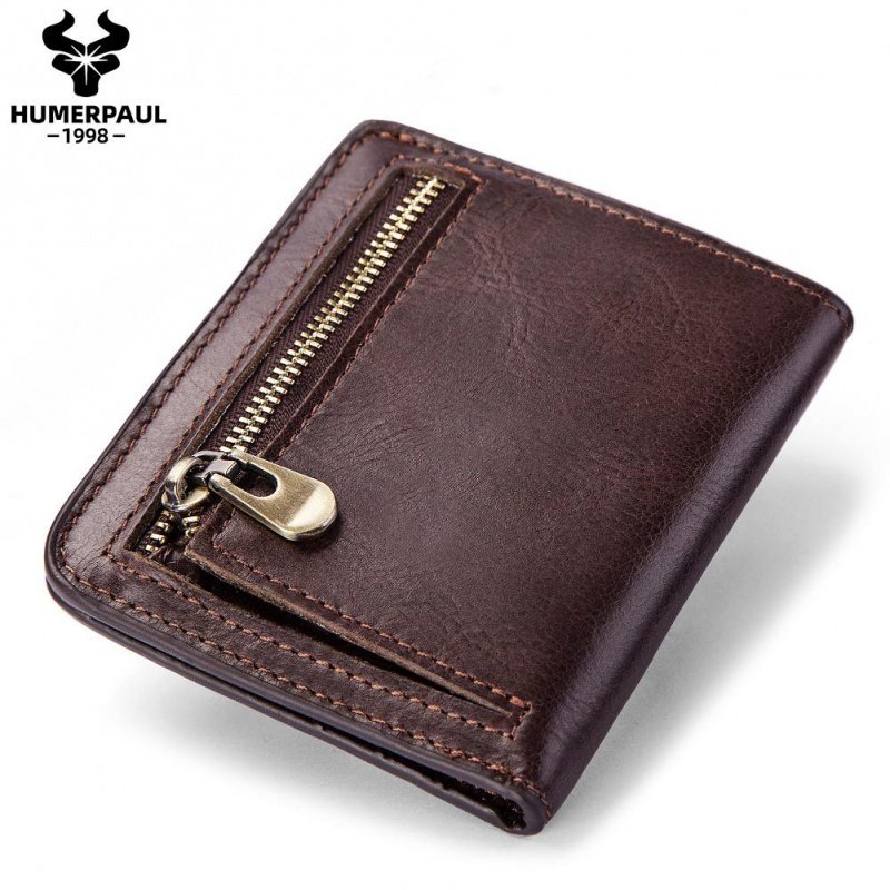 Leather men's wallet 2021 new first layer cowhide driver's license ID card package two-in-one to send dad wallet