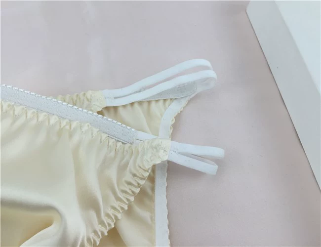 Siêu phổ biến thời trang sexy dâu tằm lụa quần lót nữ quần lót T quần sịp - G-string