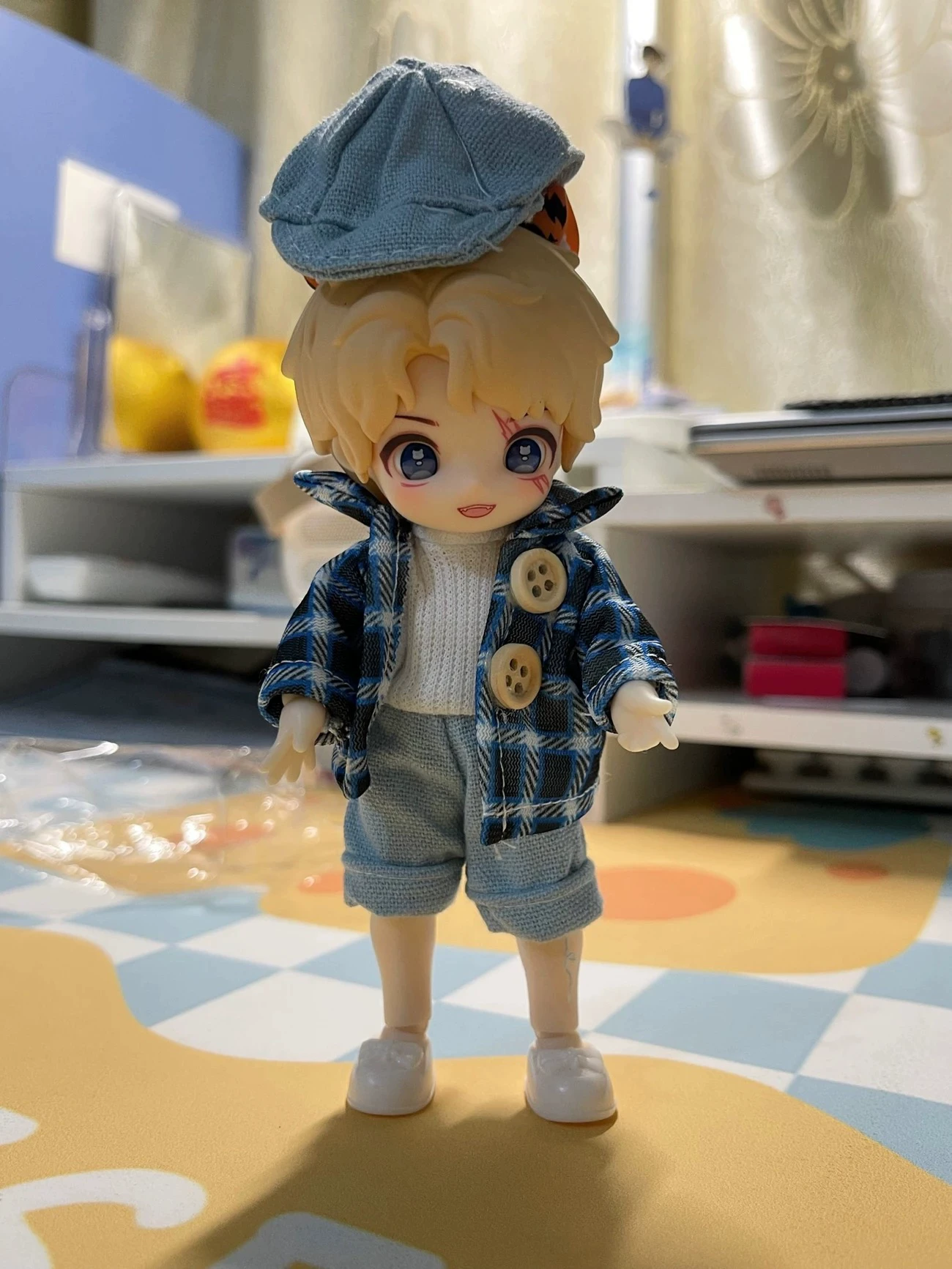 Цена на капусту OB11 детская одежда кукла 17 см кукла YMY-GSC8 очки 12 очков тело BJD высокоценных одежды полный набор