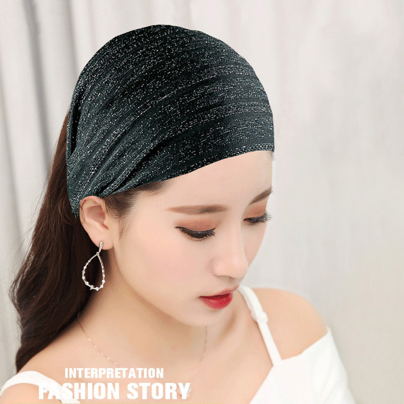 遮白发神器：宽边洗脸发饰，让你的秀发焕然一新！