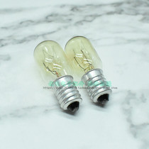 LED Universal refrigerator small bulb lampblack lamp bulb refrigerator bulb E14 screw mouth small yellow lamp E14E12E17