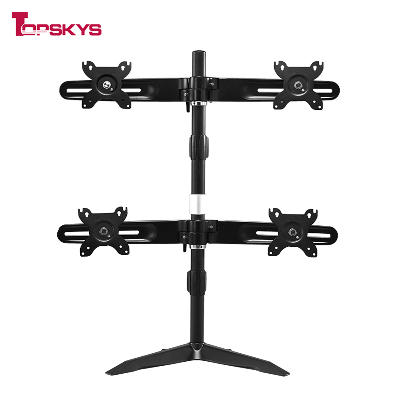 TOPSKYS TS744E four-screen computer bracket desktop rotatable vertical screen monitor monitor bracket