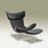 Дизайнер Imes Locked Стул гостиная Light Luxury Iron Art кожаный диван -диван балкон улитка Imora Casual Стул