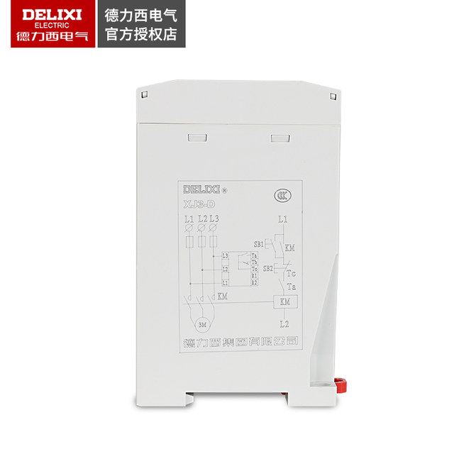 Delixi phase failure and phase sequence over and under voltage protector relay phase loss protector XJ3-D AC380V