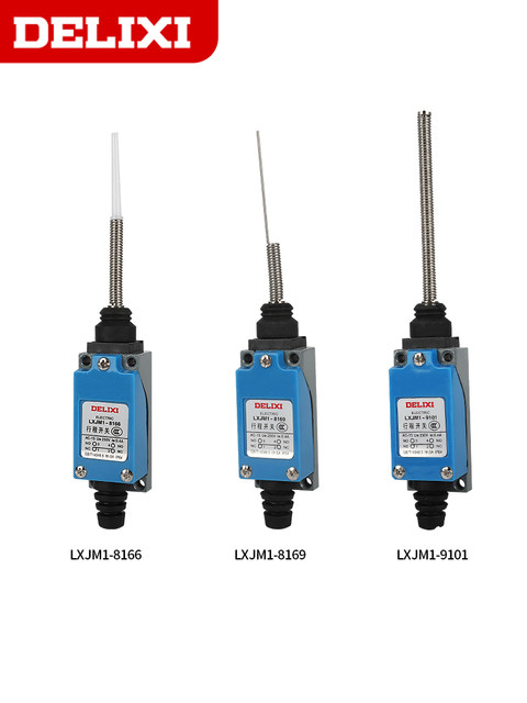 Delixi Travel Switch Limit Switch 8108 Roller Mechanical Micro Switch Self-Resetting Touch Limiter Controller
