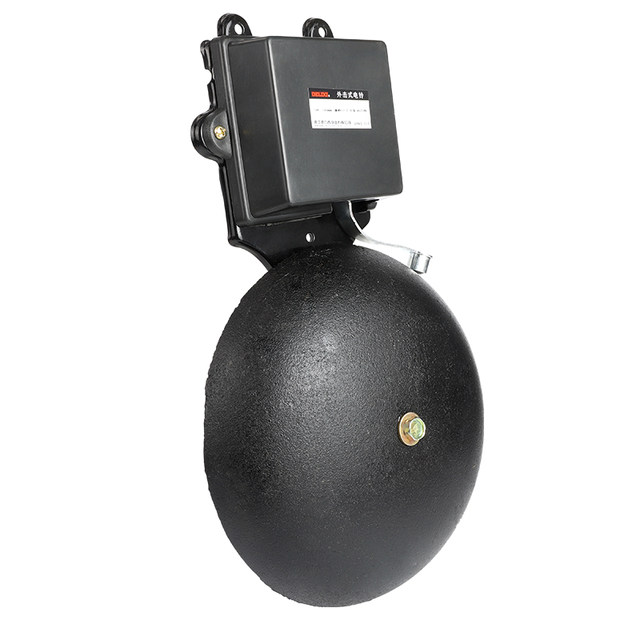 Delixi 12inch Cast Iron Electric Bell Factory Household Automatic Timed Bell Ringer Commuting School 220V High Decibel