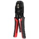 Delixi Network Cable Pliers Crystal Head Crimping Pliers Professional-Grade Crimping Pliers Network Tools 4P6P8P10P for Home Use