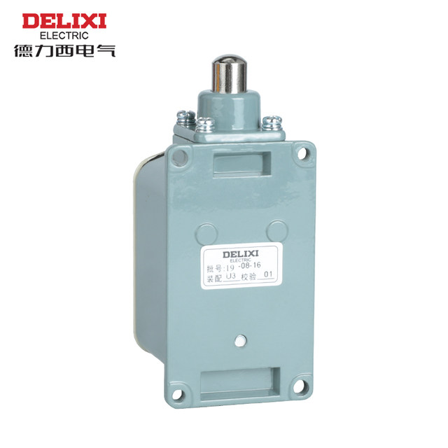Delixi Travel Switch Jlxk1-311, Plunger Type, Protective, Self-Resetting, One Normally Open and One Normally Closed