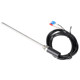 Delixi E-Type K-Type Compression Spring Thermocouple Temperature Controller Probe Temperature Measurement Line Temperature Sensor Probe