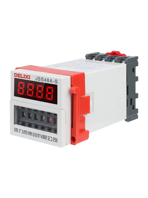 Dh48S-S Delixi Jss48A-S Cycle Time Relay Digital Display Power-Off Delay Timer 220V380V24V