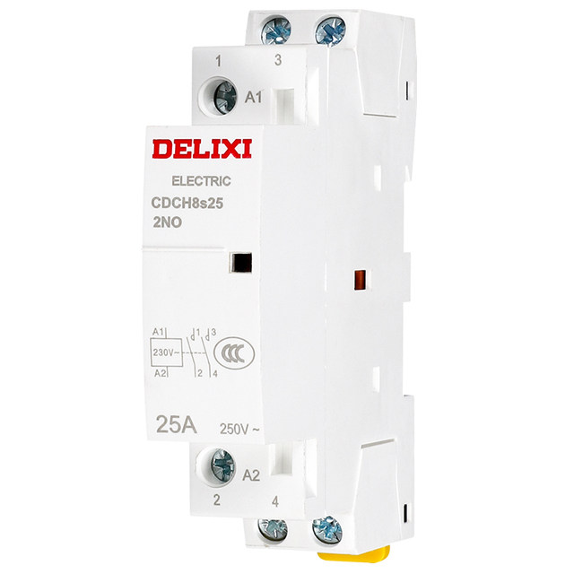 Delixi Cdch8S Household 25A Building Ac Contactor 220V Household High Current Relay Ac Contactor