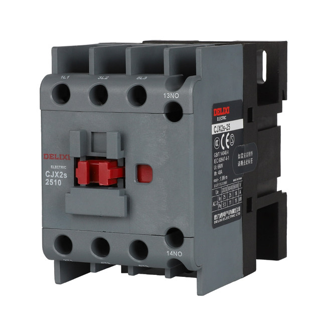 Delixi Cjx2S-2511 Ac Contactor Home 220V Three-Phase 380V36V24V127V110V25A