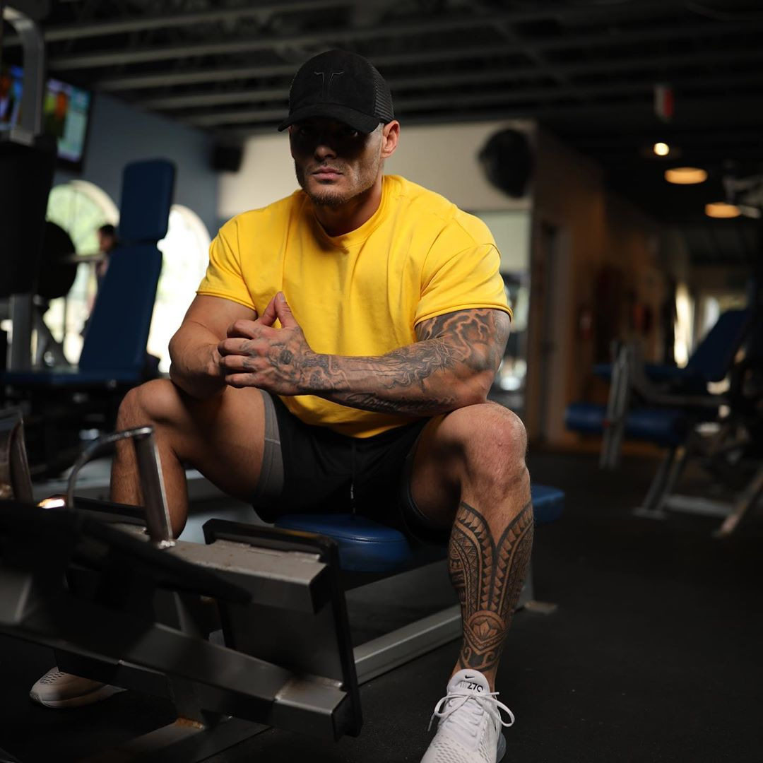 Спортивная футболка с коротким рукавом для спортзала, в корейском стиле, европейский стиль, в американском стиле, размер 