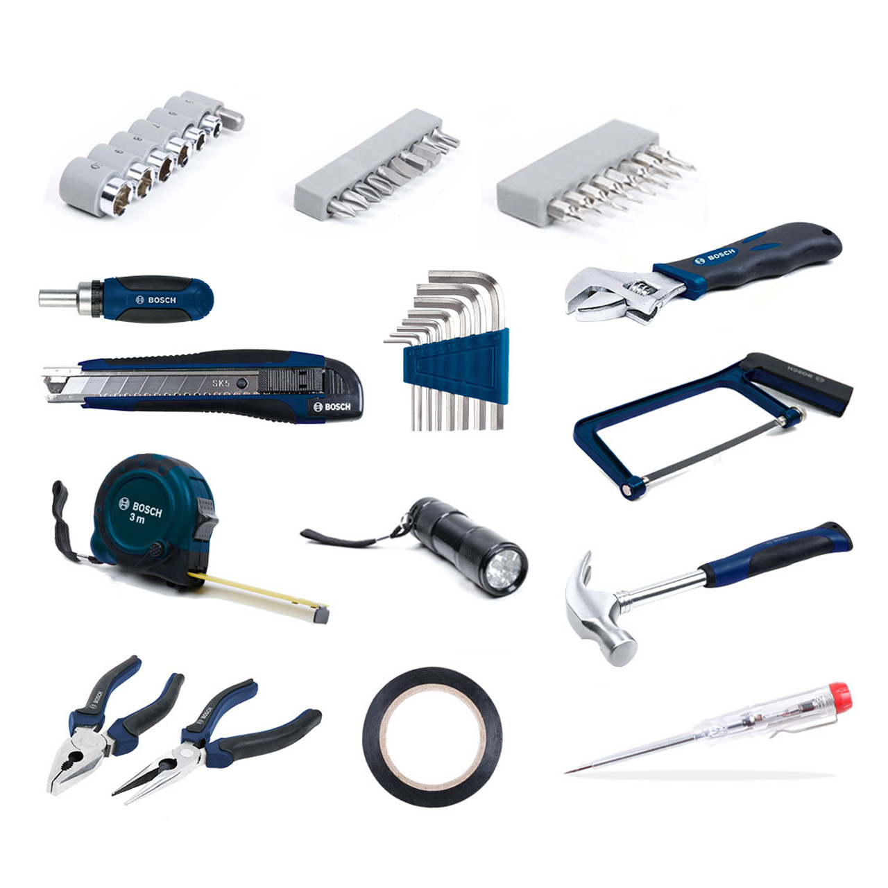 Bosch Multifunction Home Hardware Maintenance Tool Kit Storage Box