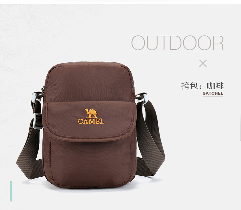 Lạc đà Lạc Đà Ngoài Trời Satchel Unisex Wearable Vai Túi Messenger Túi Tote Giản Dị Chính Hãng túi du lịch nữ
