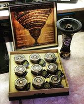 WTO Russian hookah cream heavy black material 20g Arabic hookah fruit burning high-end consumables for bars and clubs