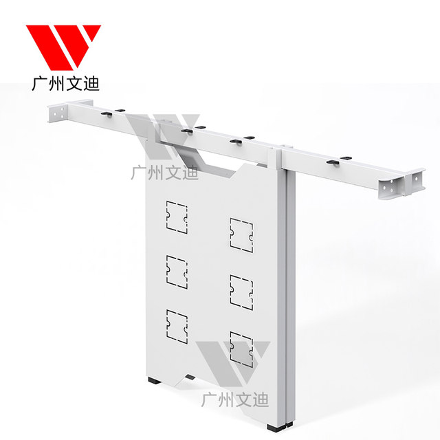 [Cf50 Square Tube] Guangzhou Wendi Office Furniture Hardware Factory Office Furniture Desk Steel Frame Support