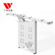 [Cf50 Square Tube] Guangzhou Wendi Office Furniture Hardware Factory Office Furniture Desk Steel Frame Support