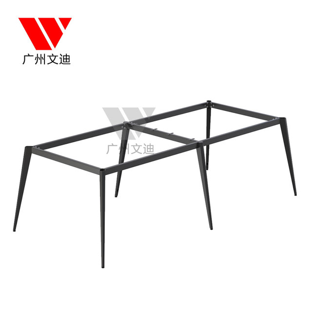 [Spine-Shaped Legs]Guangzhou Wendi Hardware Furniture Factory Office Desk Steel Frame Leg Accessories Office Furniture Iron Support Legs