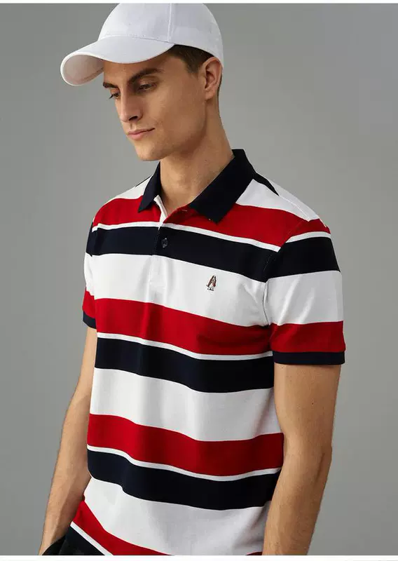 Hush Pupgie Men 2019 Summer Cotton Casual Áo thun ngắn tay Áo sơ mi POLO | PD-29347D - Polo