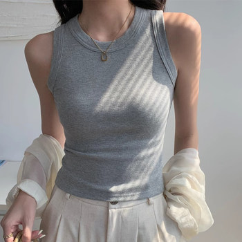 Vest Halter Top for Women Summer 2025 New Sexy Tight-Fitting Slimming Look Inner Wear Beautiful Back Outer T-Shirt Small Shirt