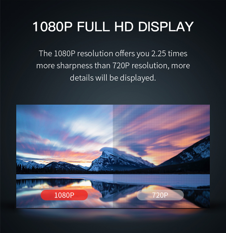 Nut Projector N7L Phiên bản ở nước ngoài Home HD 1080p Không dây wifi thông minh Không có màn hình TV 3D Rạp hát tại nhà