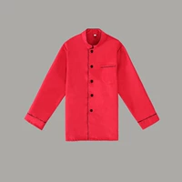 Красная черная пряжка -02 толстая модель с длинным рукавом