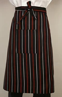 Фартук черных и белых баров